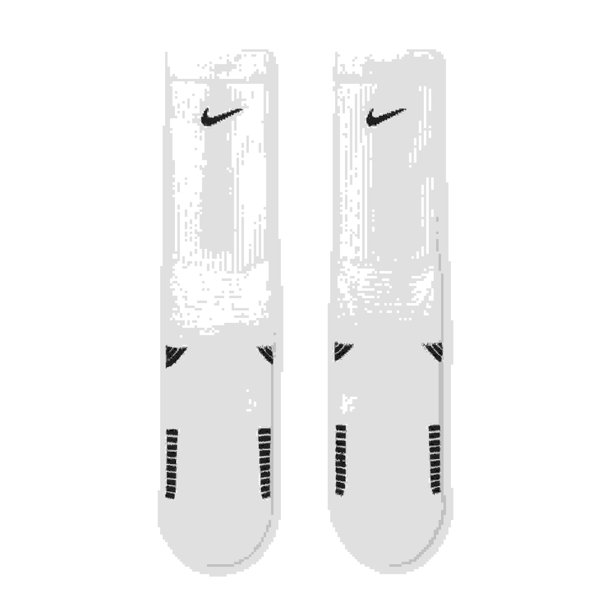 Nike Elite 2.0 White/Black Basketball Crew Socks